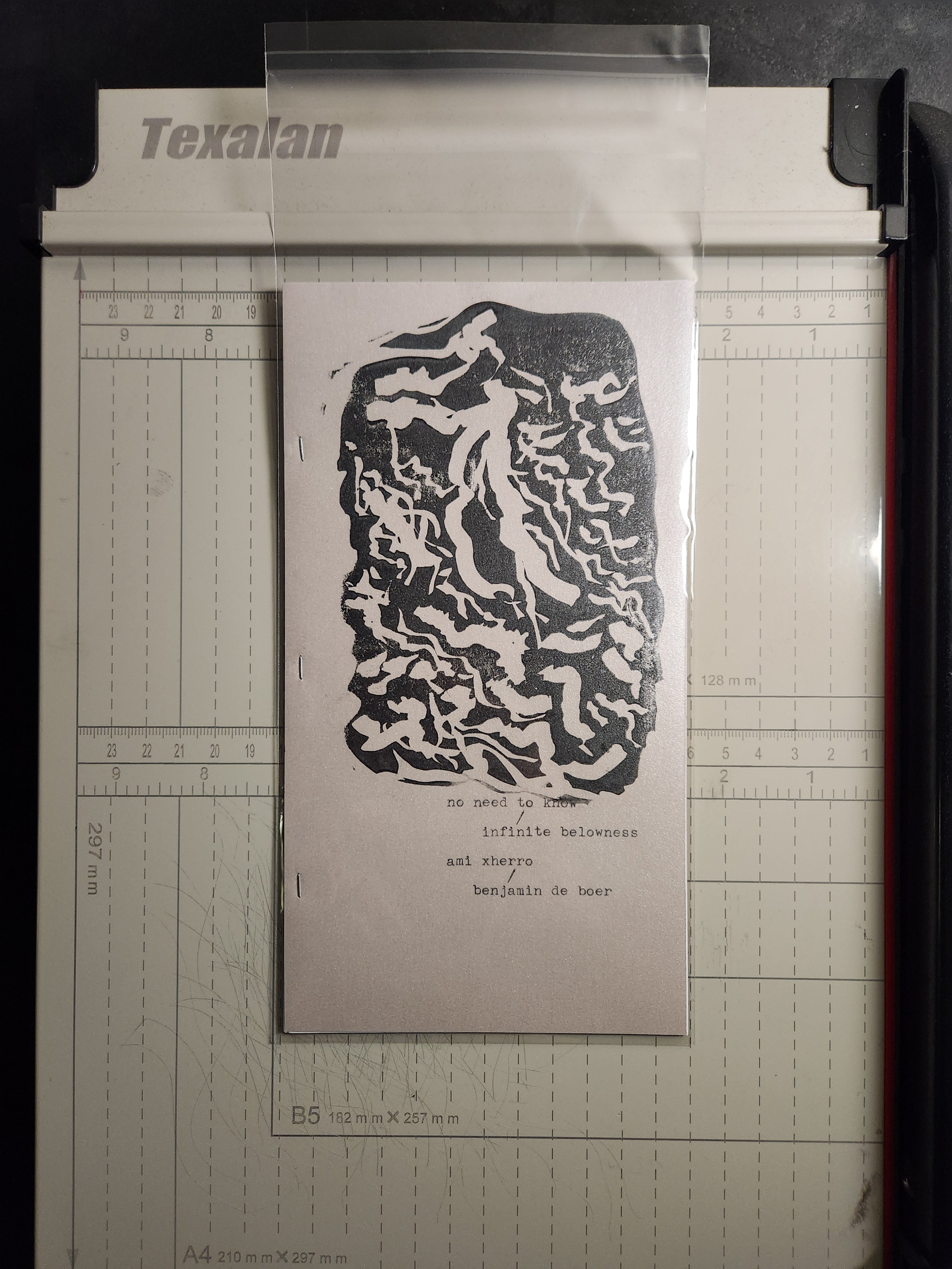 no need to know/ infinite belowness - ami xherro / benjamin de boer